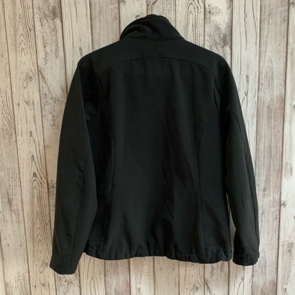 Llbean Black Jacket Size Medium - image 5